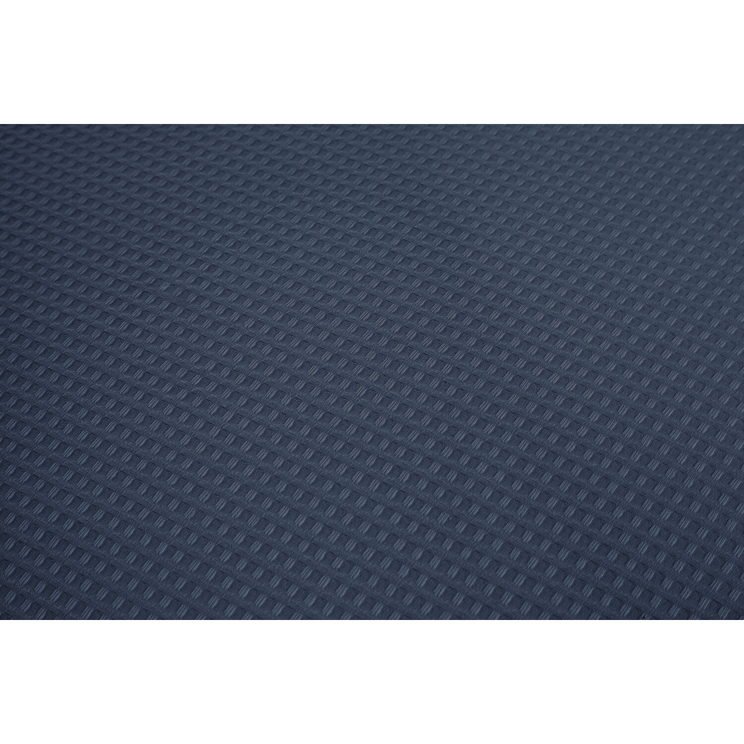 Divante Belgravia King Size Navy Waffle Duvet Set Image 5