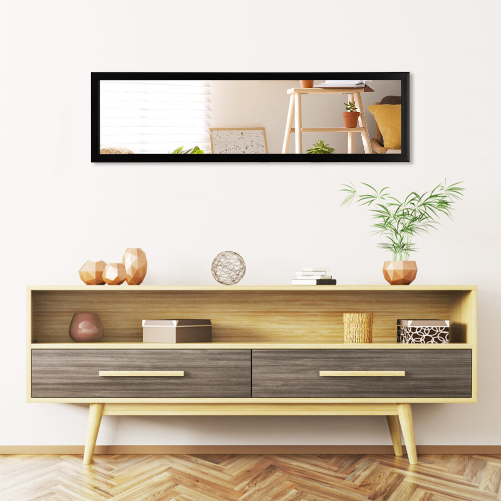 Costway Black Full Length Mirror 33 x 119cm Image 3