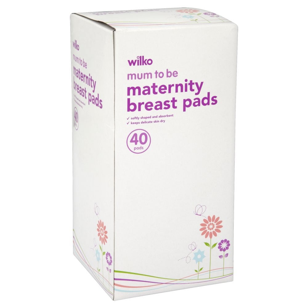 Wilko Mum to Be Maternity Breast Pads 40 Pack Case of 8 Image 2
