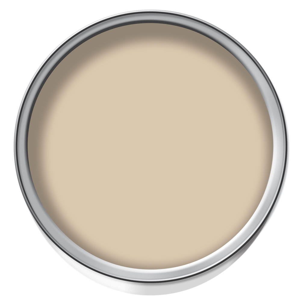 Wilko One Coat Oatmeal Matt Emulsion Paint 2.5L Image 2