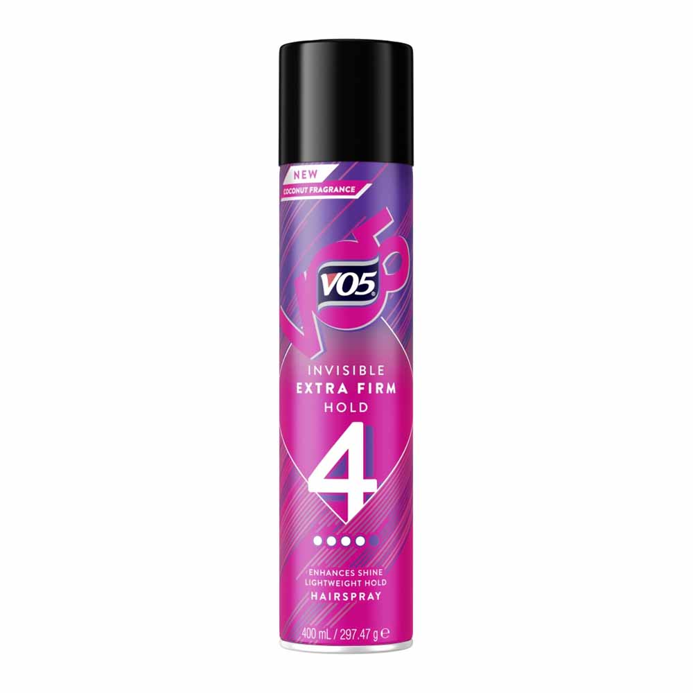 VO5 Extra Firm Hold Hairspray 400ml Image 2