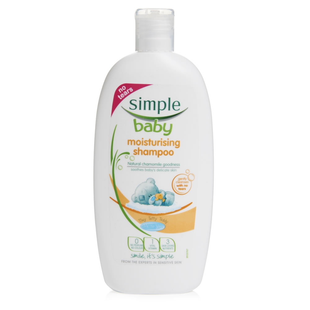 Simple baby moisturising shampoo 300ml image
