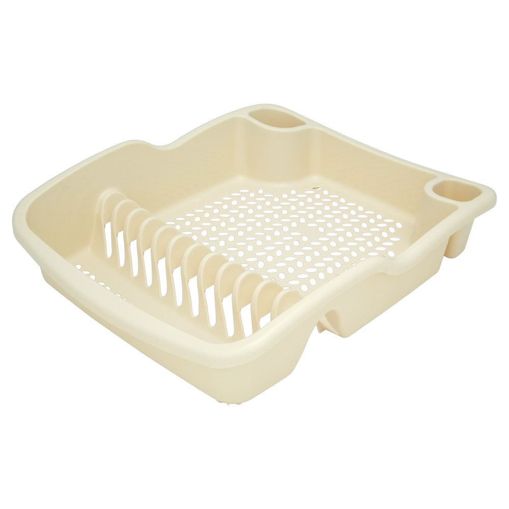 Wilko Cream Curve Dish Drainer Image