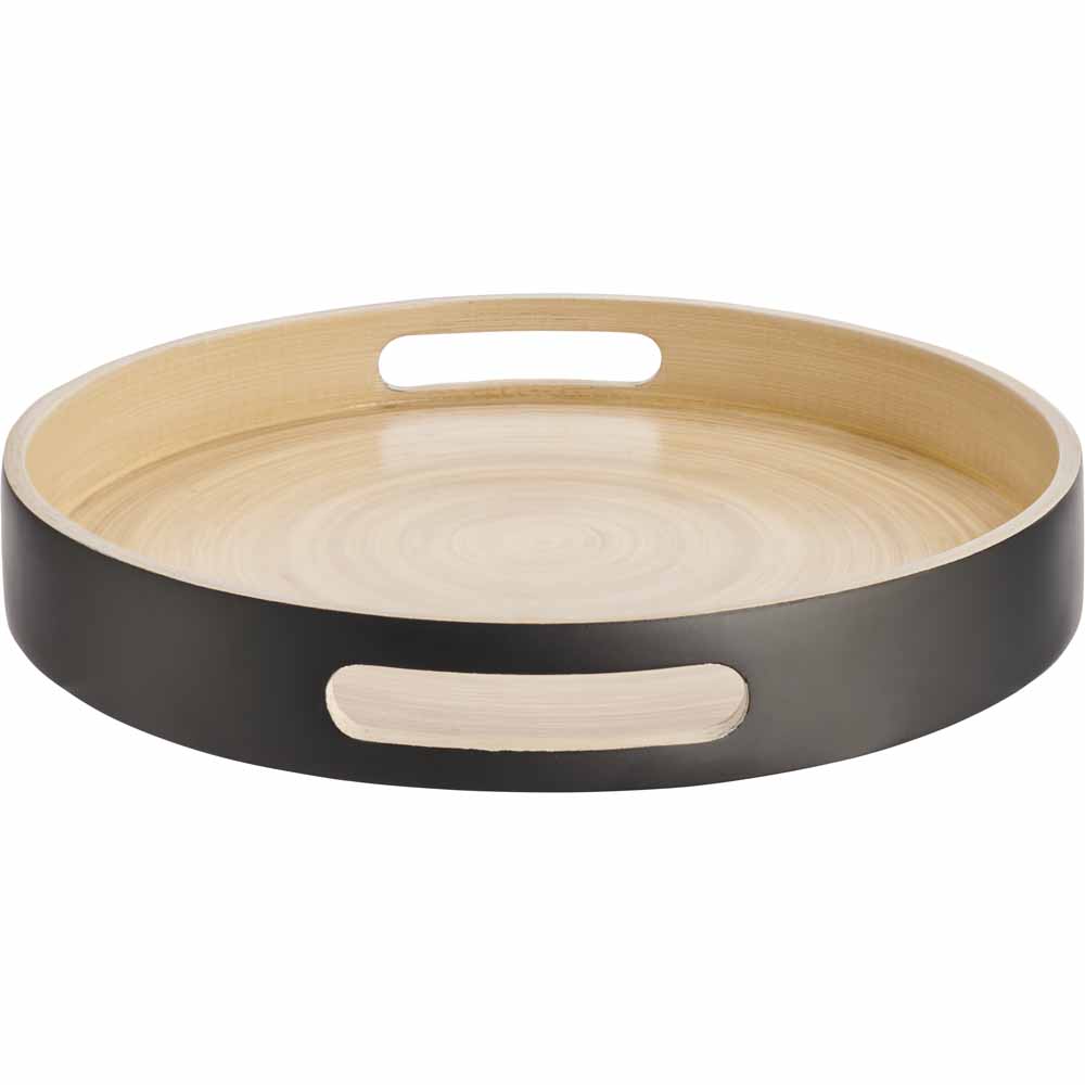 Wilko Bamboo Serving Tray Wilko