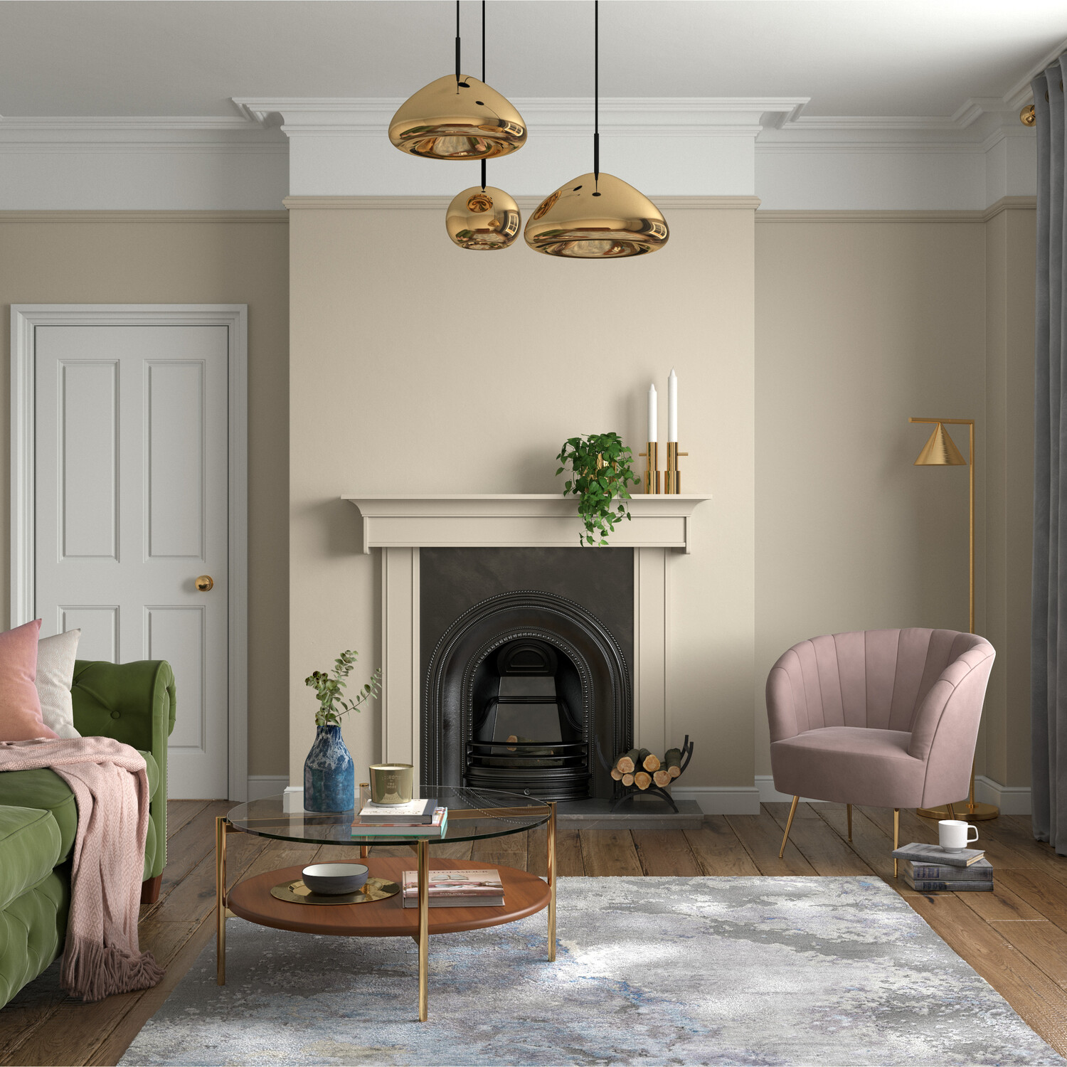 Dulux Heritage Walls and Ceilings Raw Cashmere Velvet Matt Emulsion Paint Tester Image 9