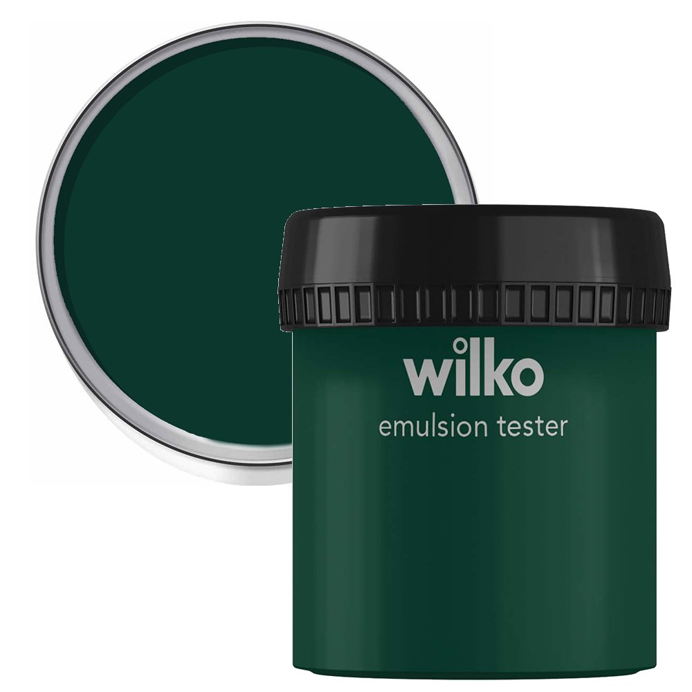 Wilko Black Forest Fern Emulsion Paint Tester Pot 75ml Image 2