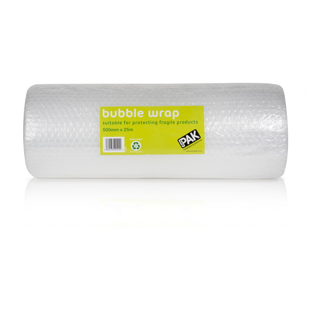 StorePAK 25m Bubble Wrap Roll Wilko