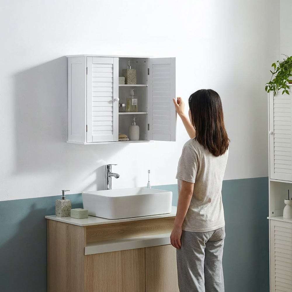 BATH VIDA Liano 2 Door Bathroom Cabinet Image 6