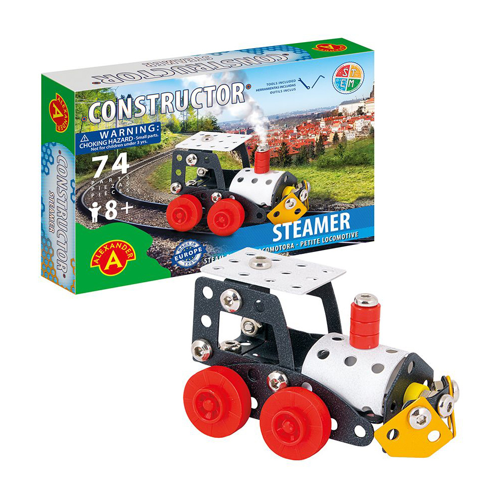 Alexander Constructor Steamer Steam Engine Image 3