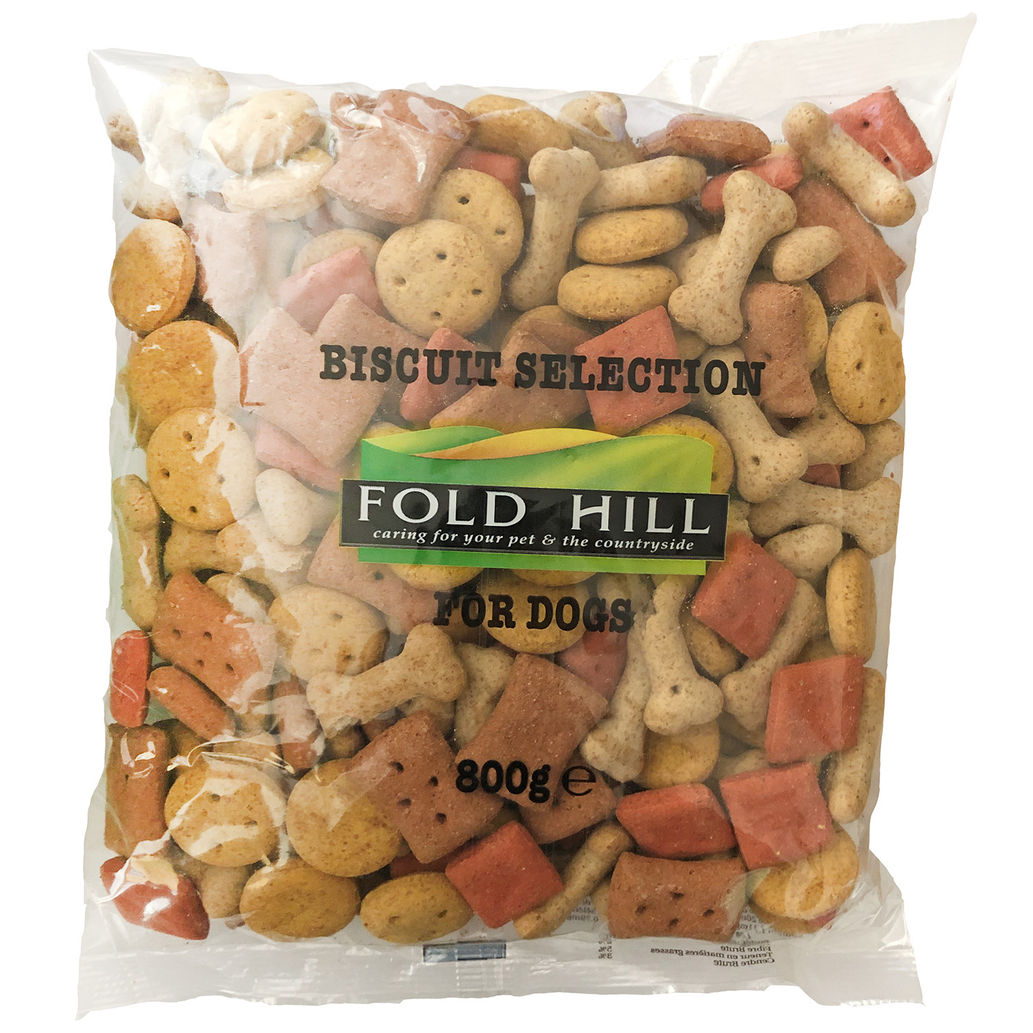 Fold Hill Biscuit Selection Dog Treats 800g Image 1