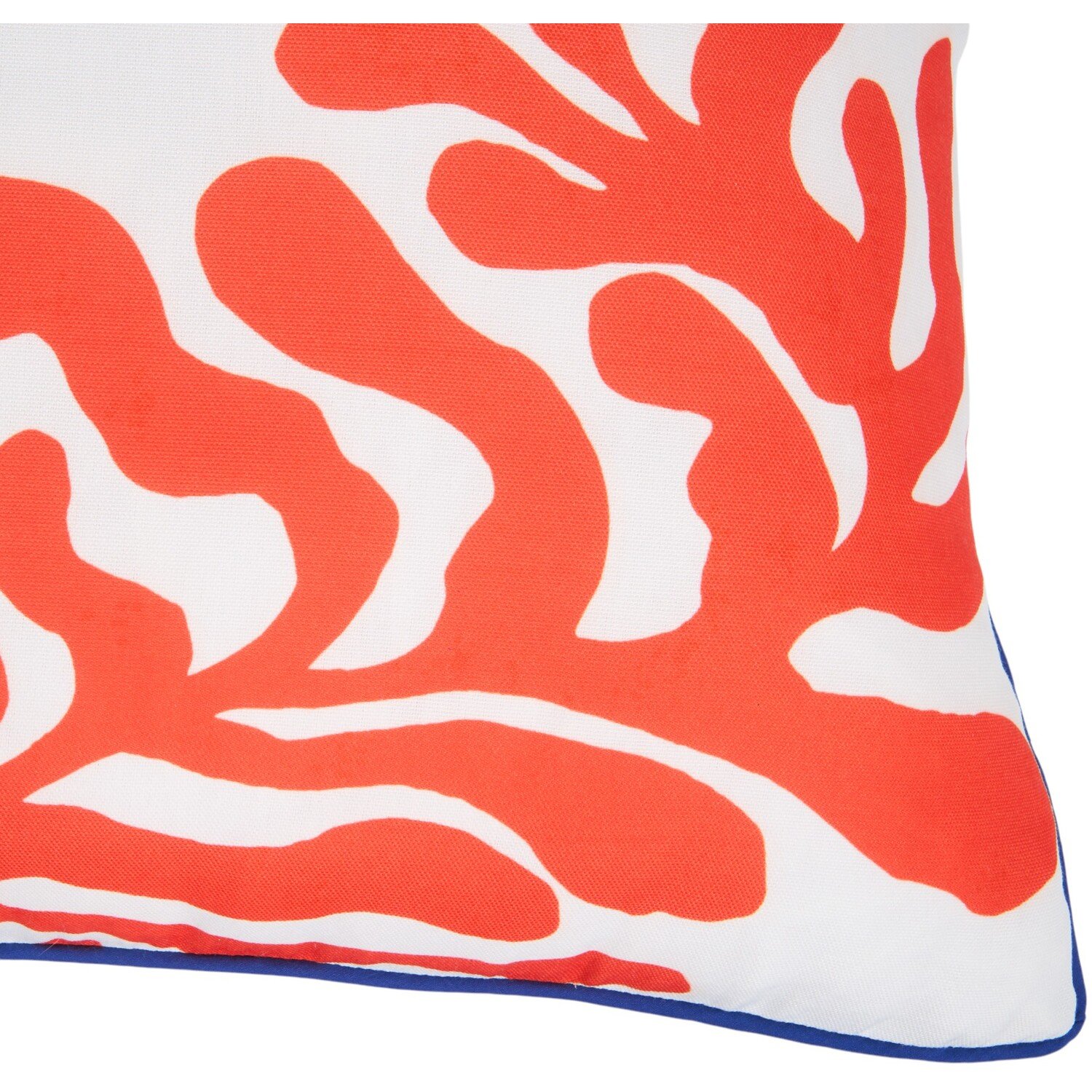 Outdoor Coral Cushion Orange Image 2