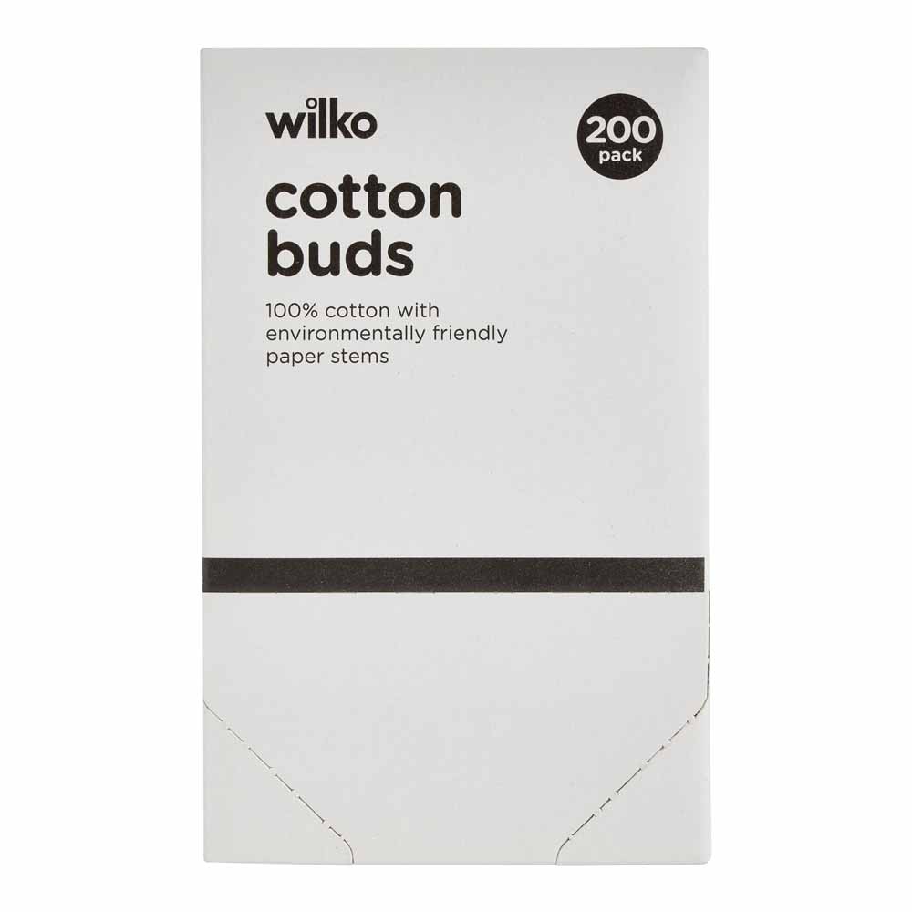 Wilko Cotton Buds 200 pack Image 2