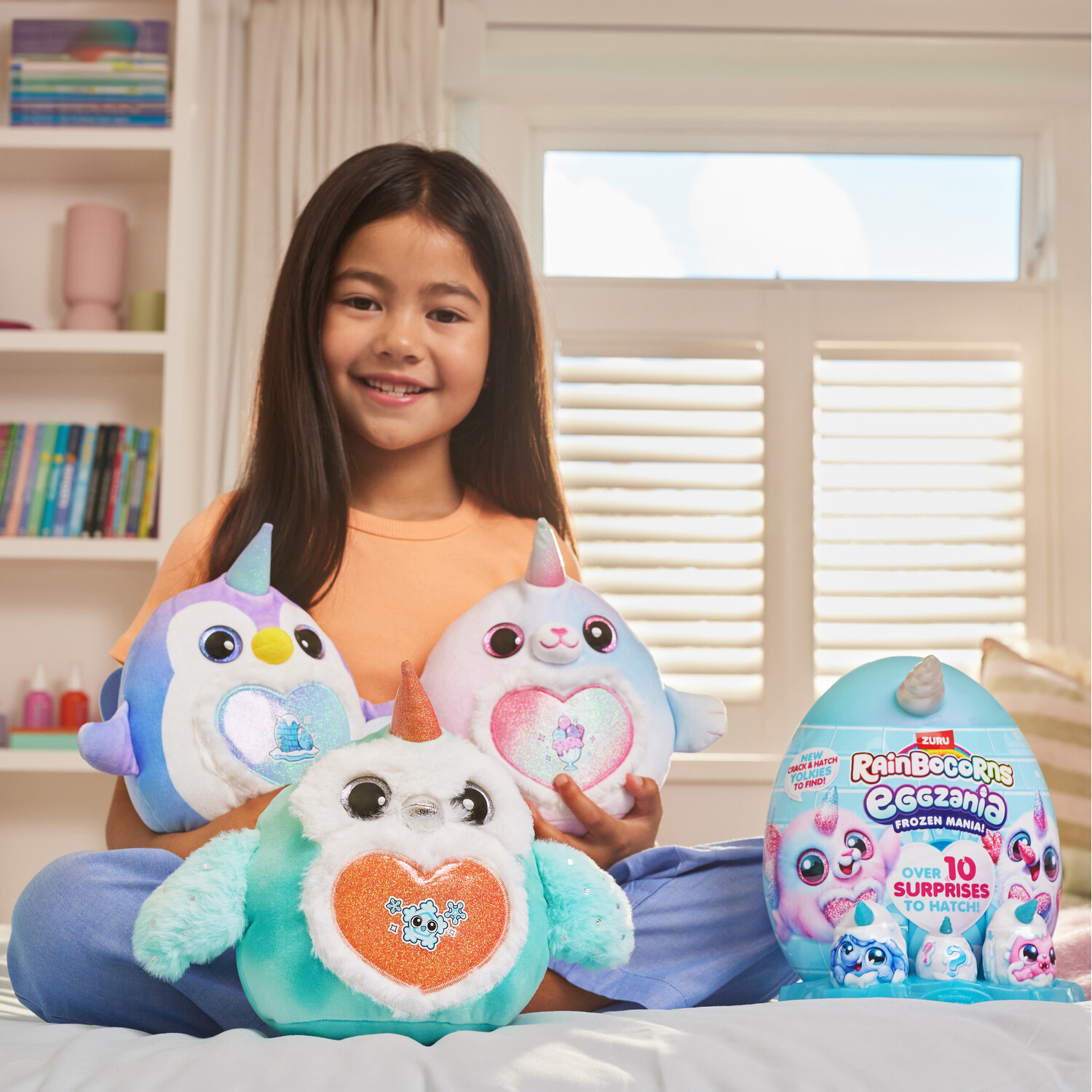 Rainbocorns Eggzania Frozen Mania Toy Image 8
