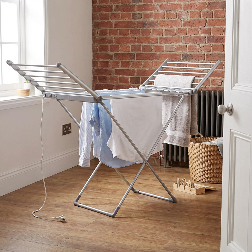 My Home Heated Airer with Wings Image 5