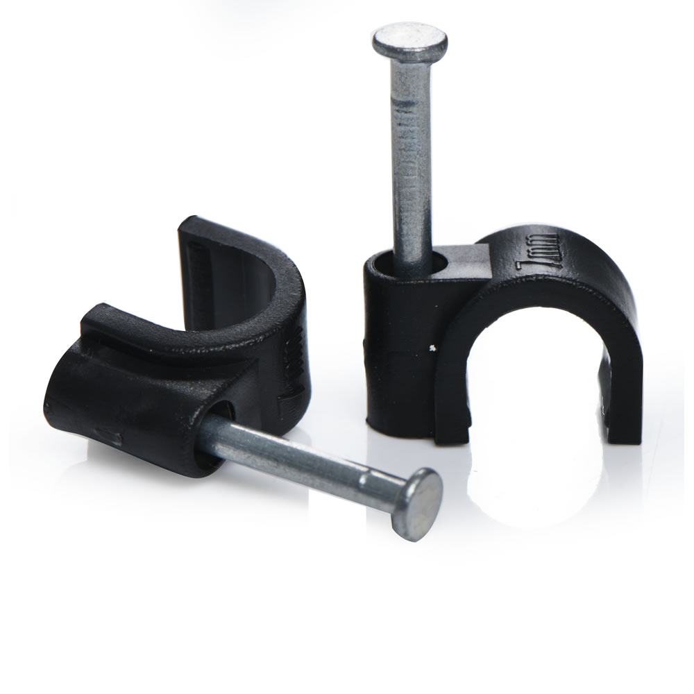 Core Electrics Cable Clips 20pk 7mm Wilko