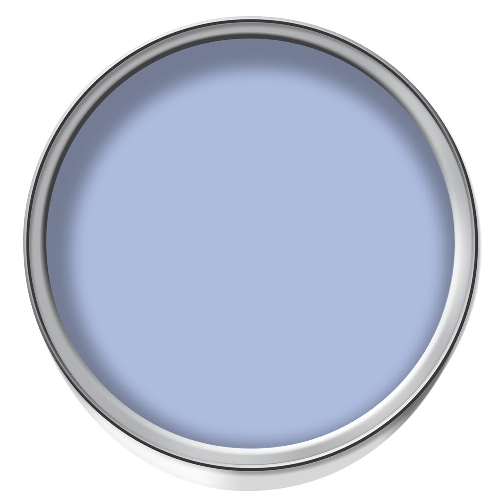 Dulux Blue Babe Silk Emulsion Paint 2.5L Image 2