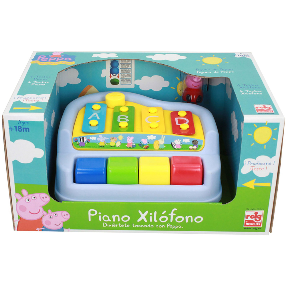 REIG Peppa Pig Multicolour Xylophone Keyboard Image 4