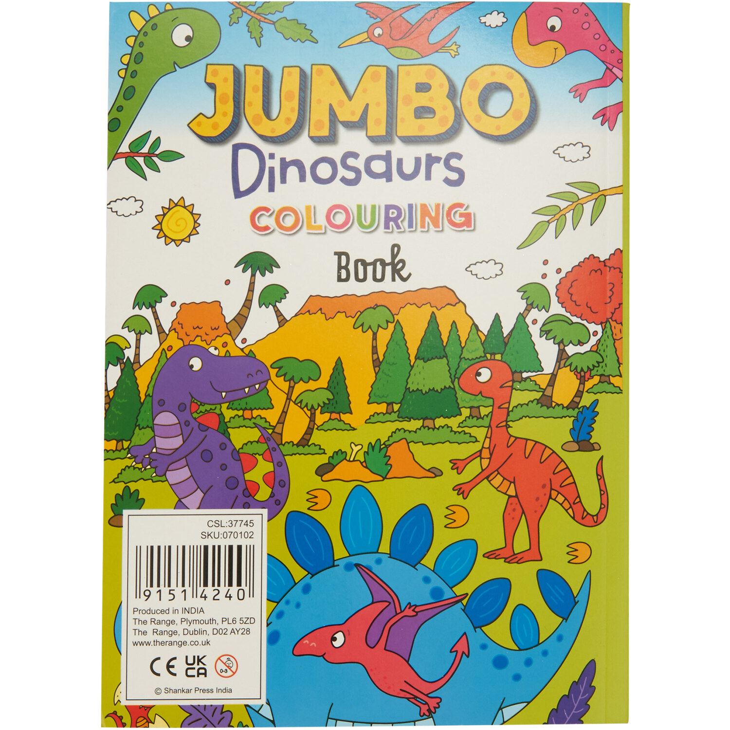 Boys Jumbo Colouring Book Image 3