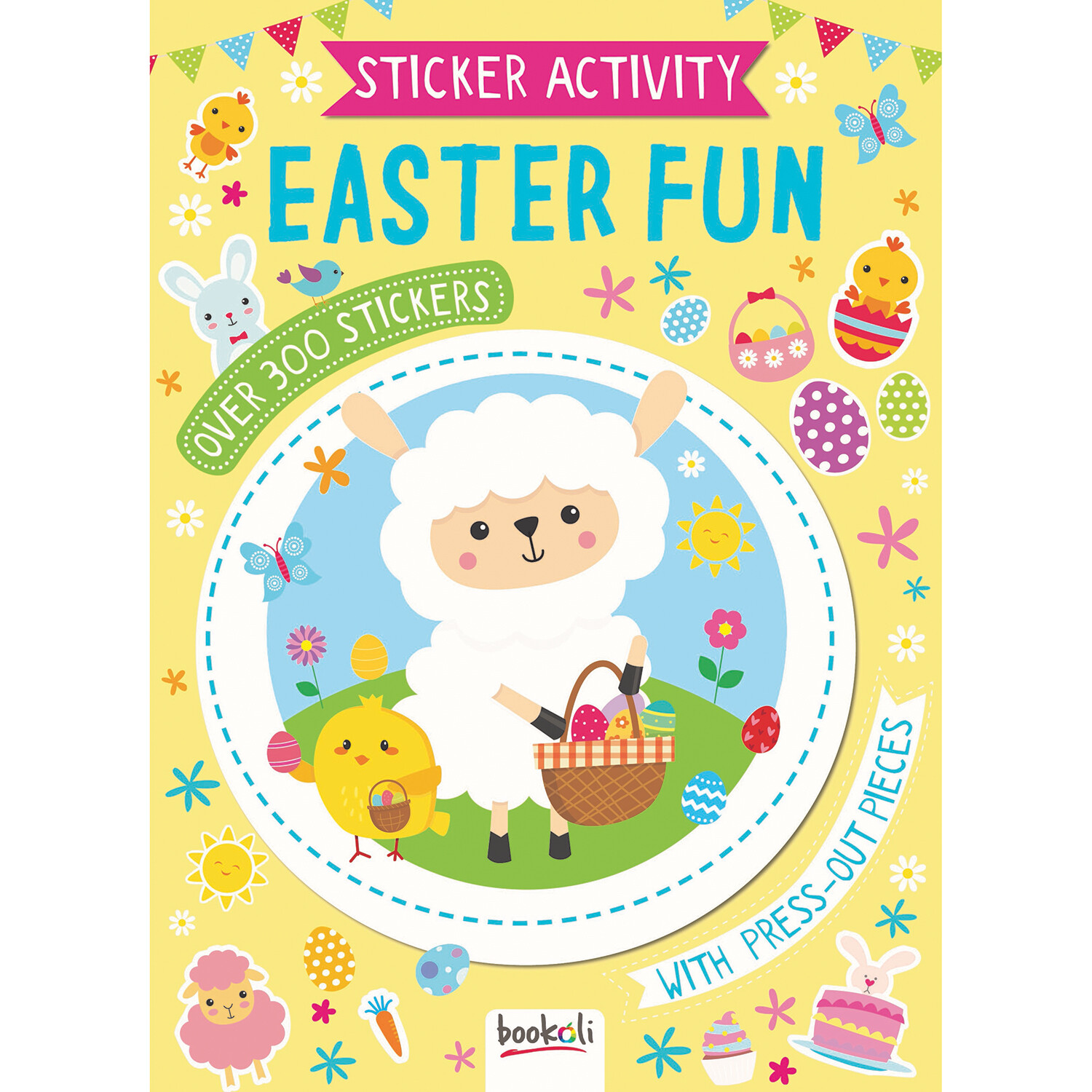 Single Bookoli Easter Fun Sticker Craft Book in Assorted styles Image 1