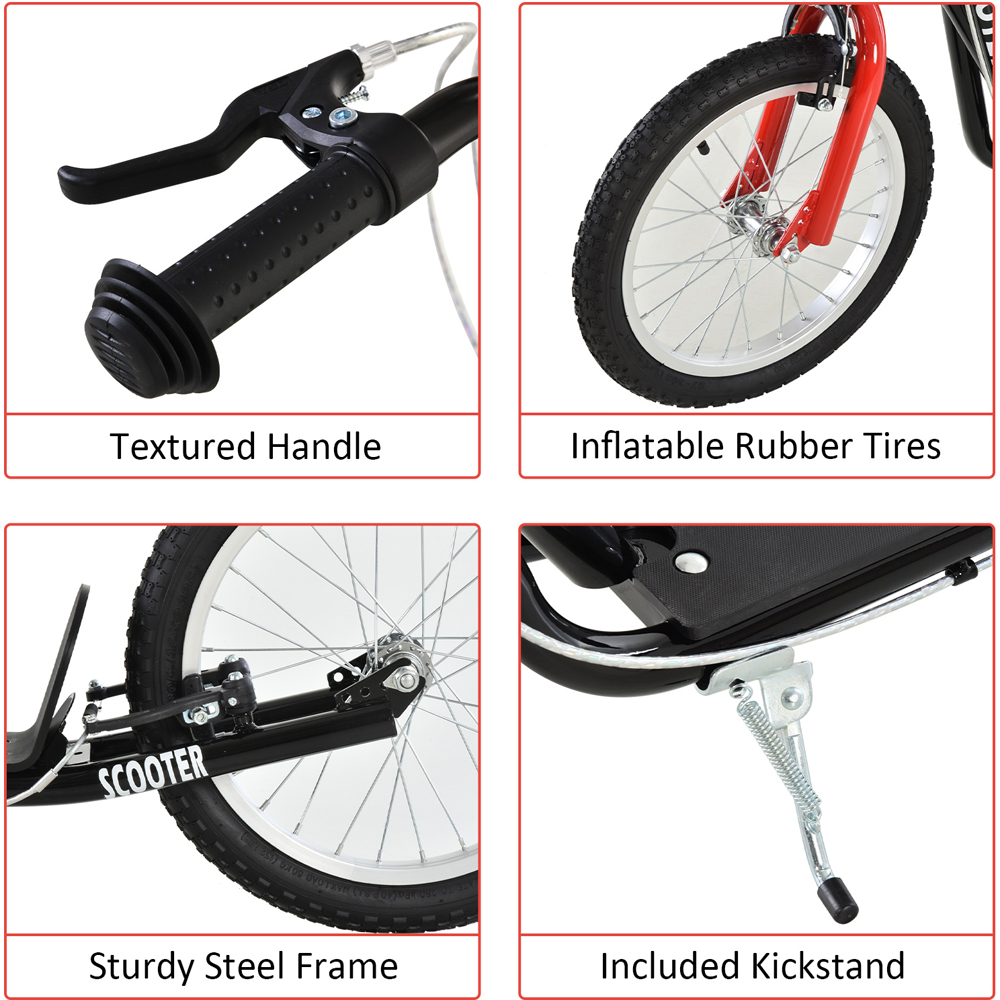 Tommy Toys Black Kids Kick Scooter Image 5