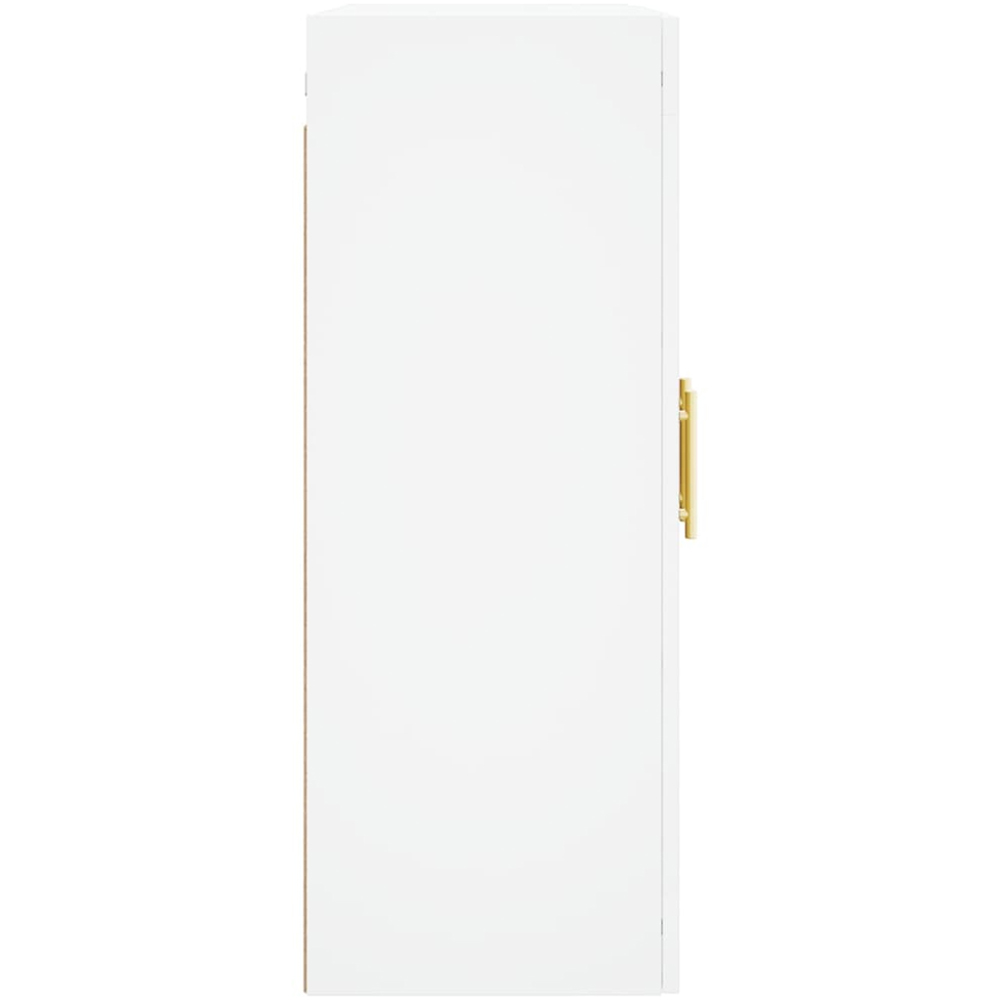 vidaXL 2 Glass Door White Wall Mounted Cabinet Image 8