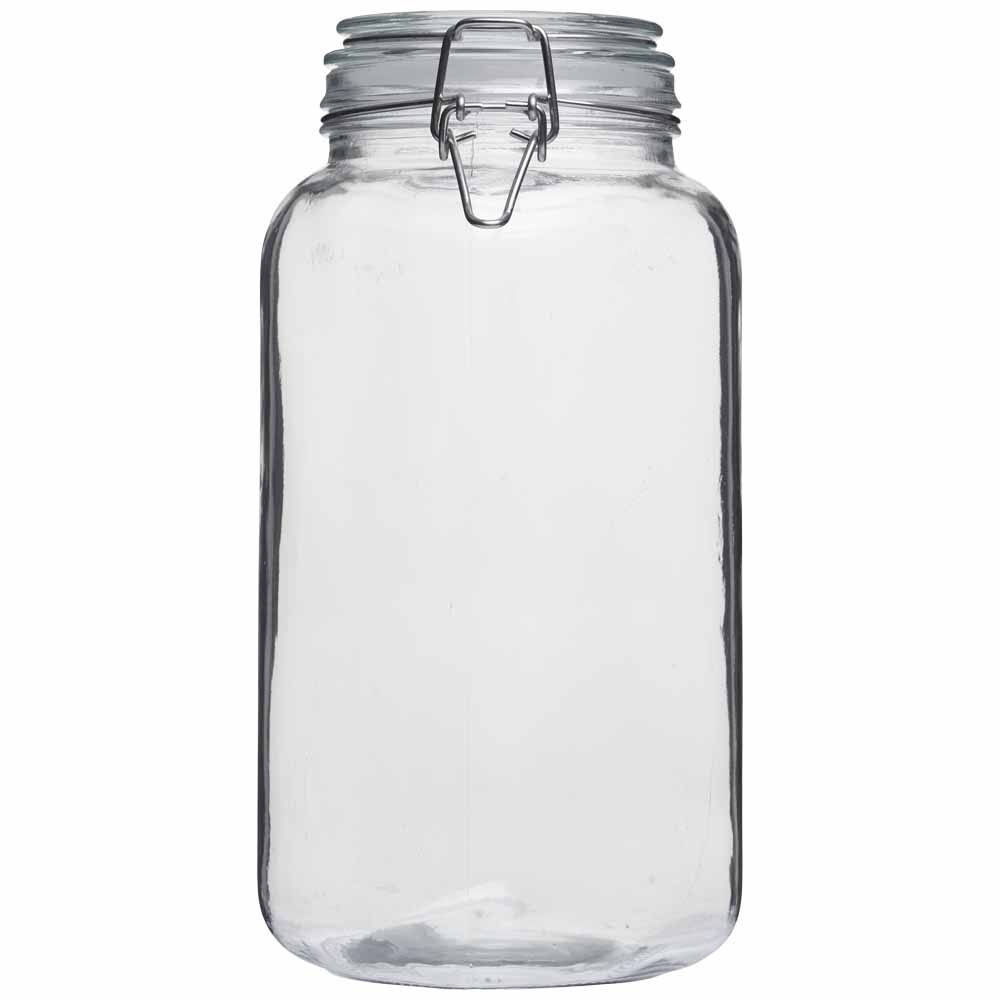 Wilko 2L Glass Jar