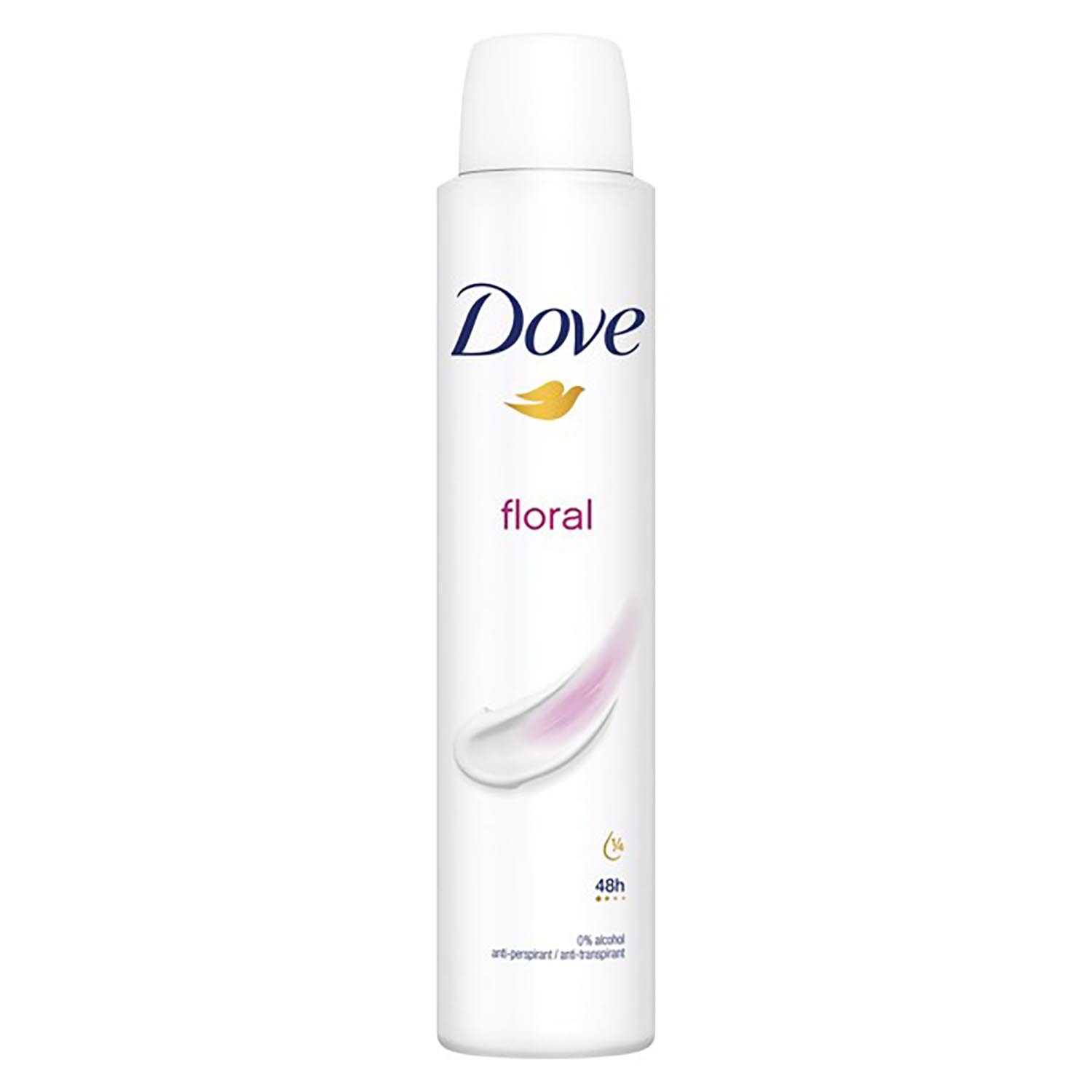 Dove Floral Anti-Perspirant 200ml - White Image