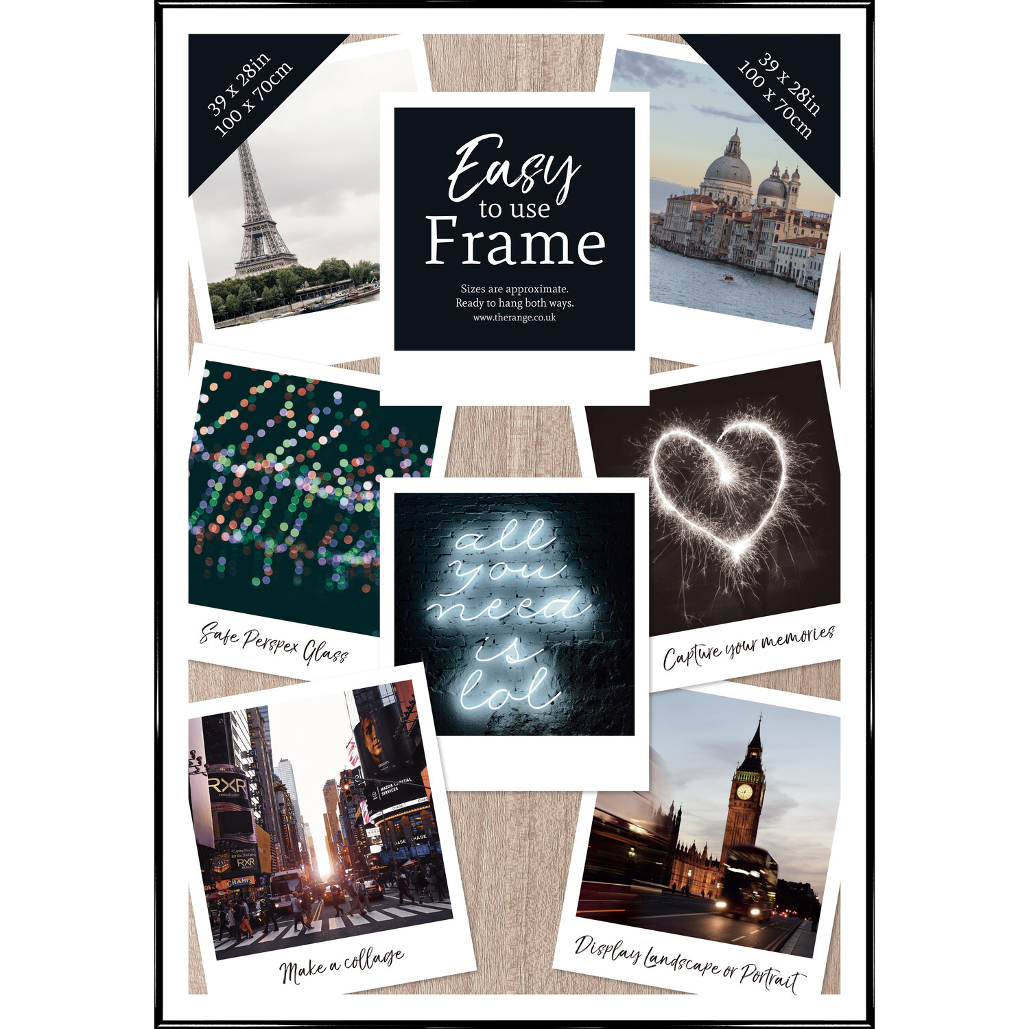 Easy Poster Frame - Black / 39x28in Image 2