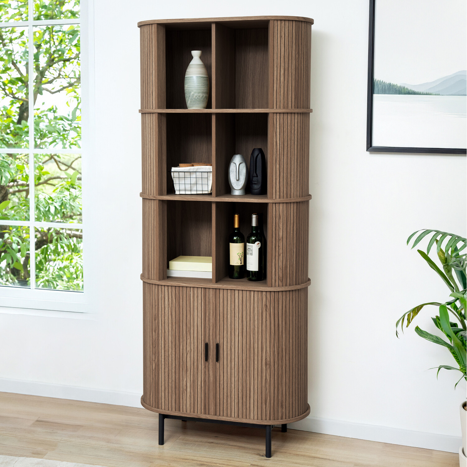 Kali Cabinet Walnut Image 1