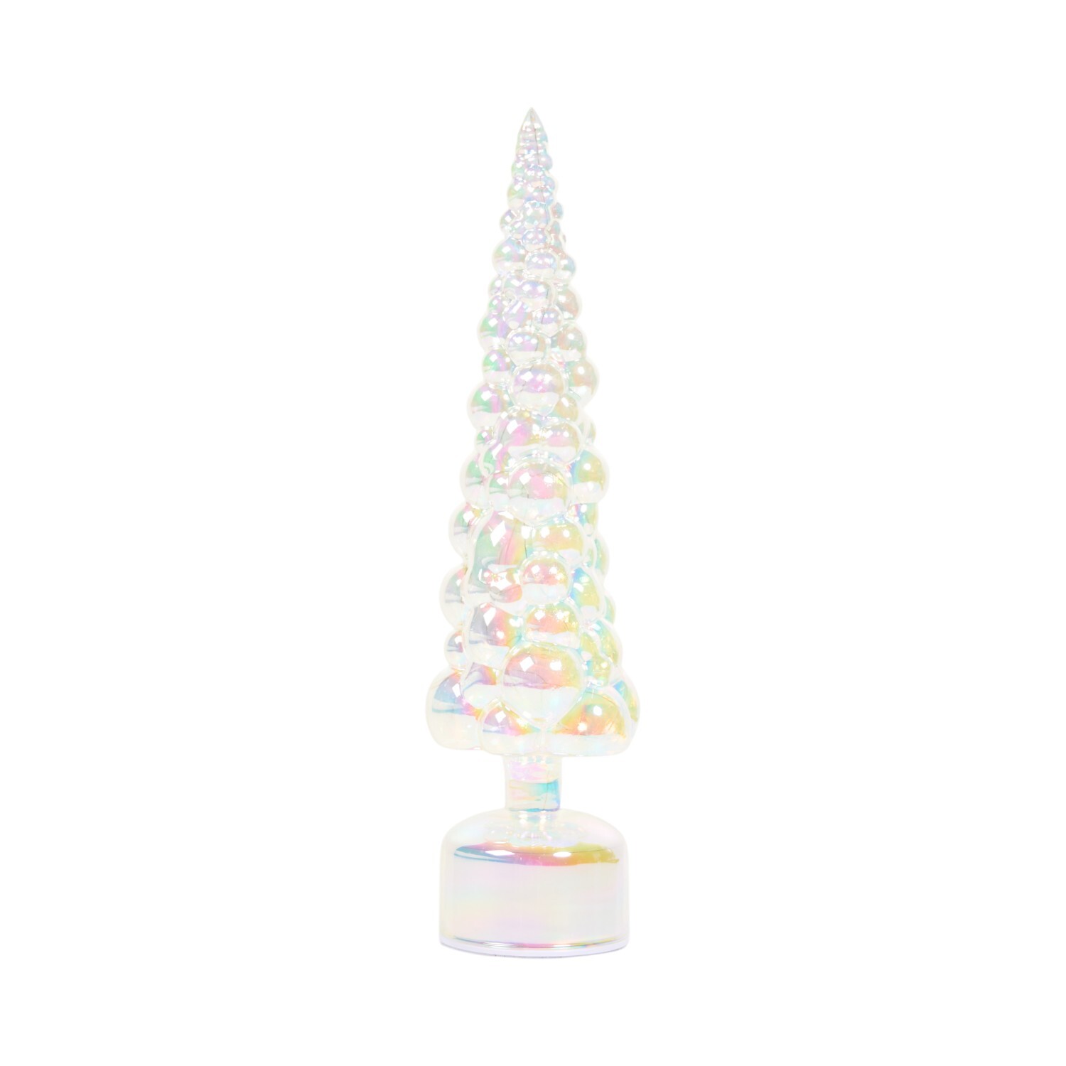 Glass Bubble Tree DecorationWhite Image 3
