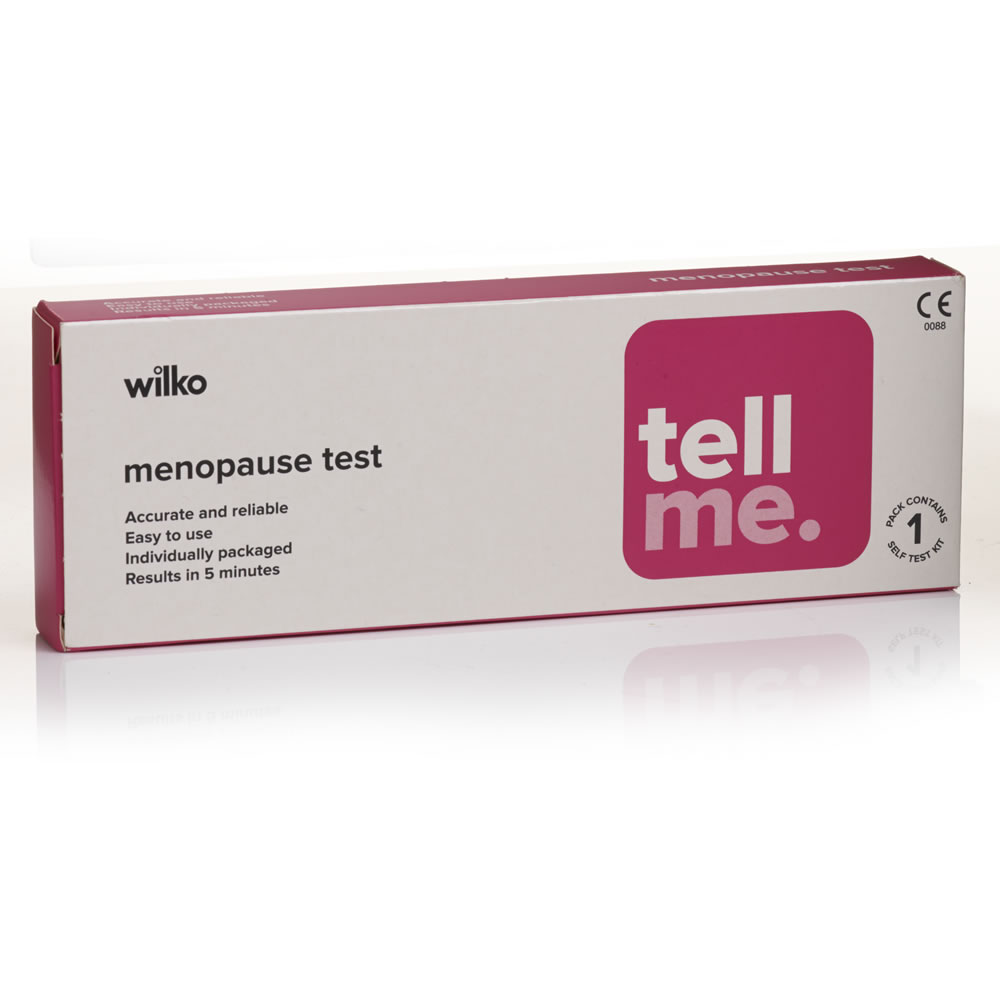 Wilko Menopause Test Image
