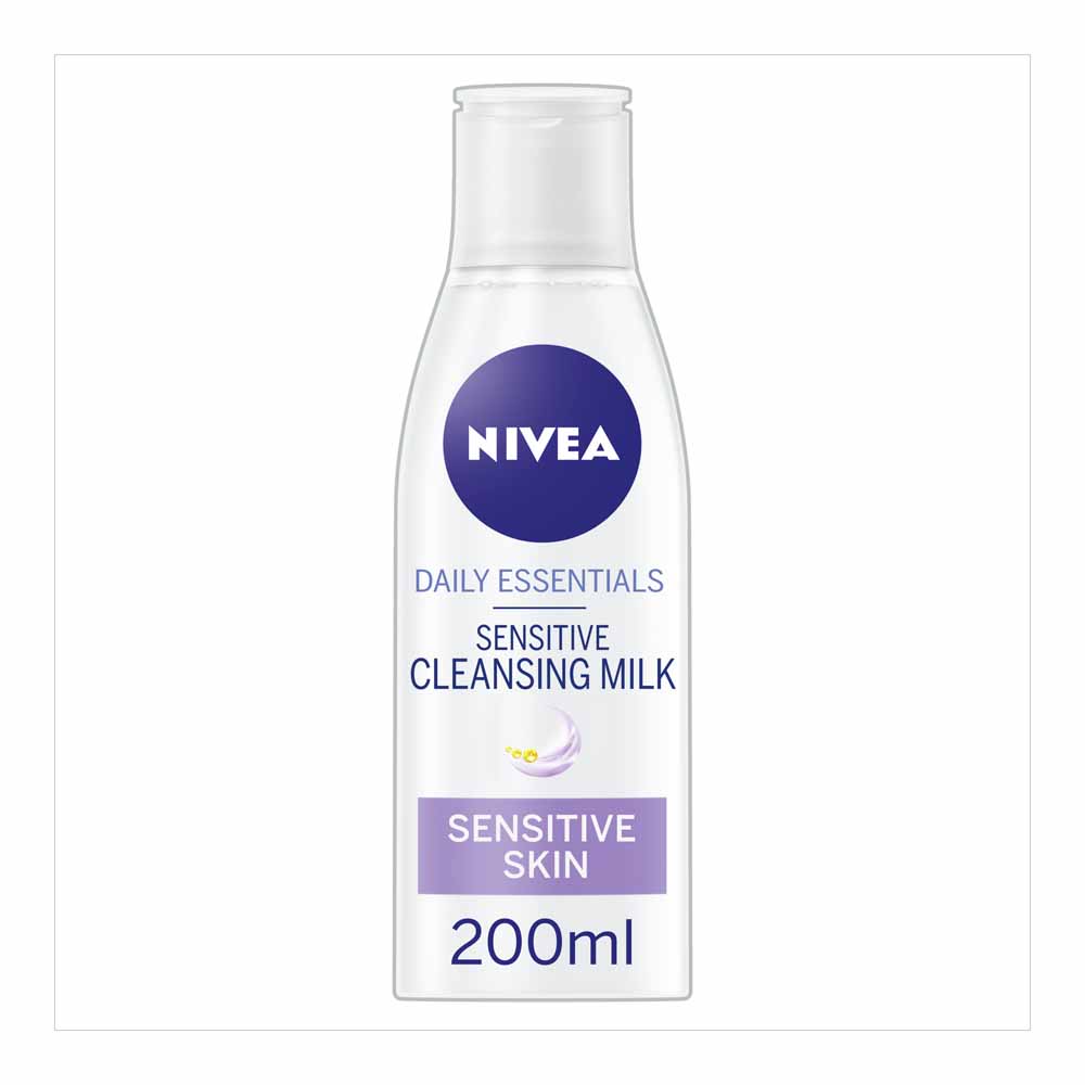 Nivea Daily Essentials Sensitive Cleansing Milk 200ml Image