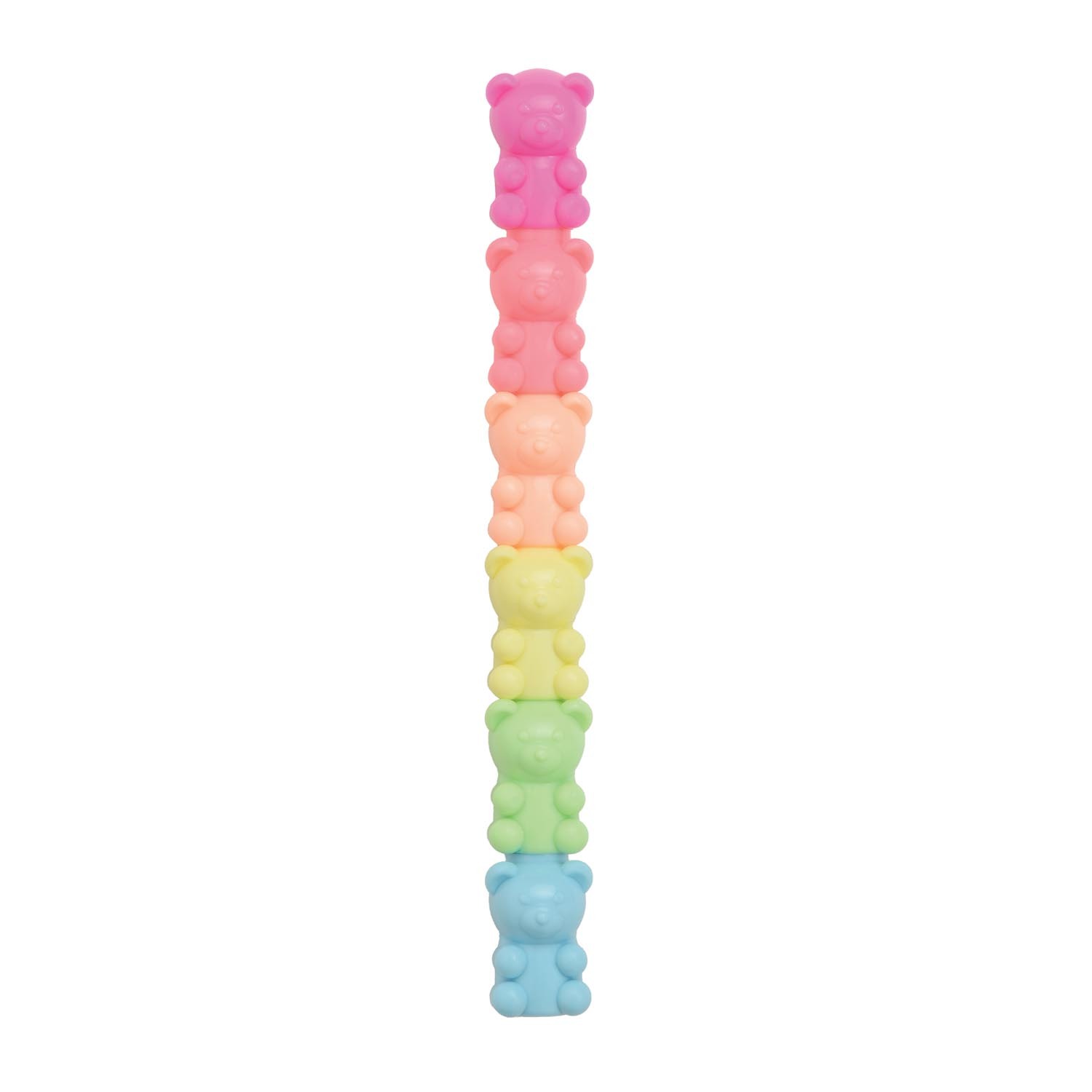 Pack of 5 Stackable Bear Highlighters Image 2