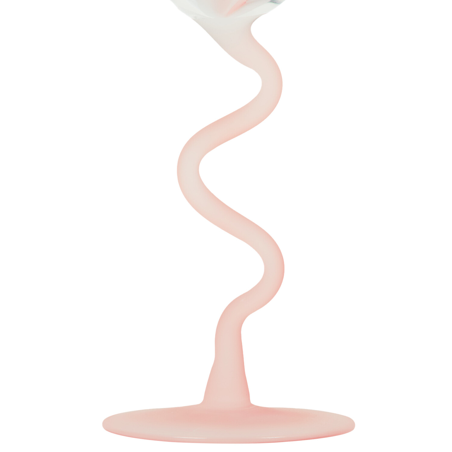 Frost Pink Stem Wine Glass - Pink Image 3