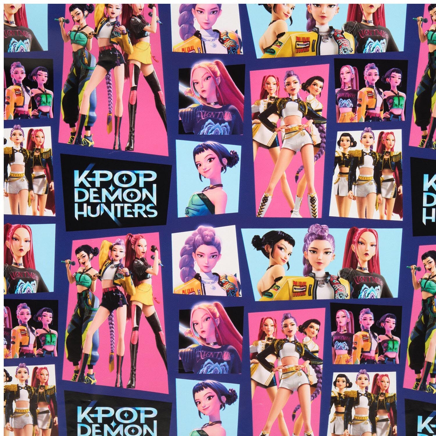 K-Pop Demon Hunters Gift Wrap Image 3