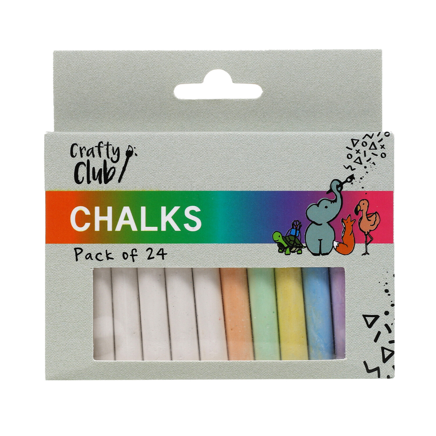 Crafty Club Pack of 24 Chalks Image