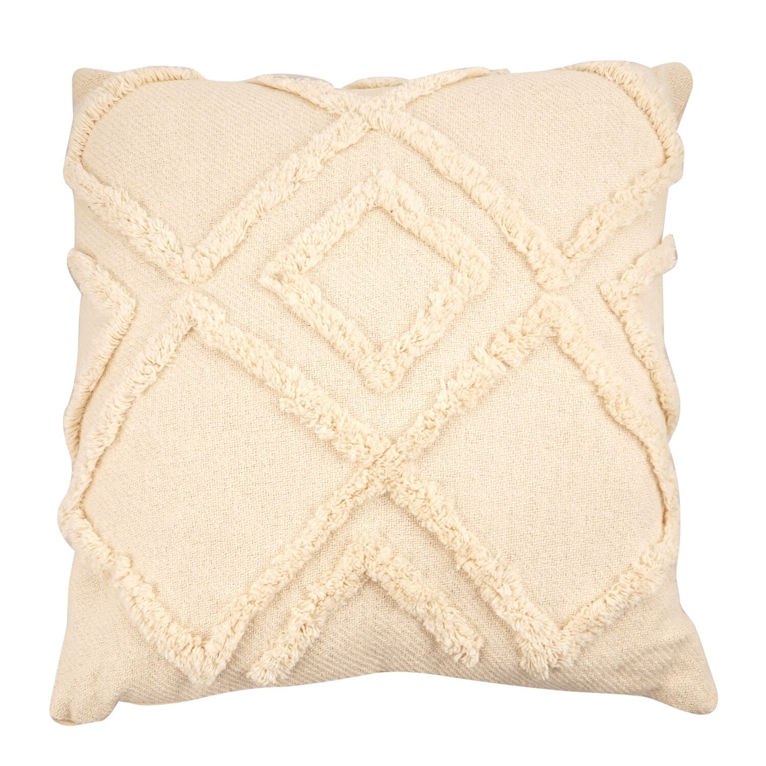 Medina Natural Tufted Cushion 50 x 50cm Image
