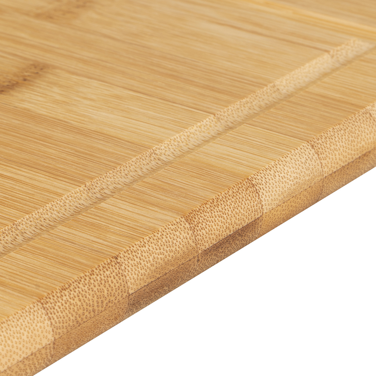 Medium Bamboo Chopping Board with Wire Handle Image 3