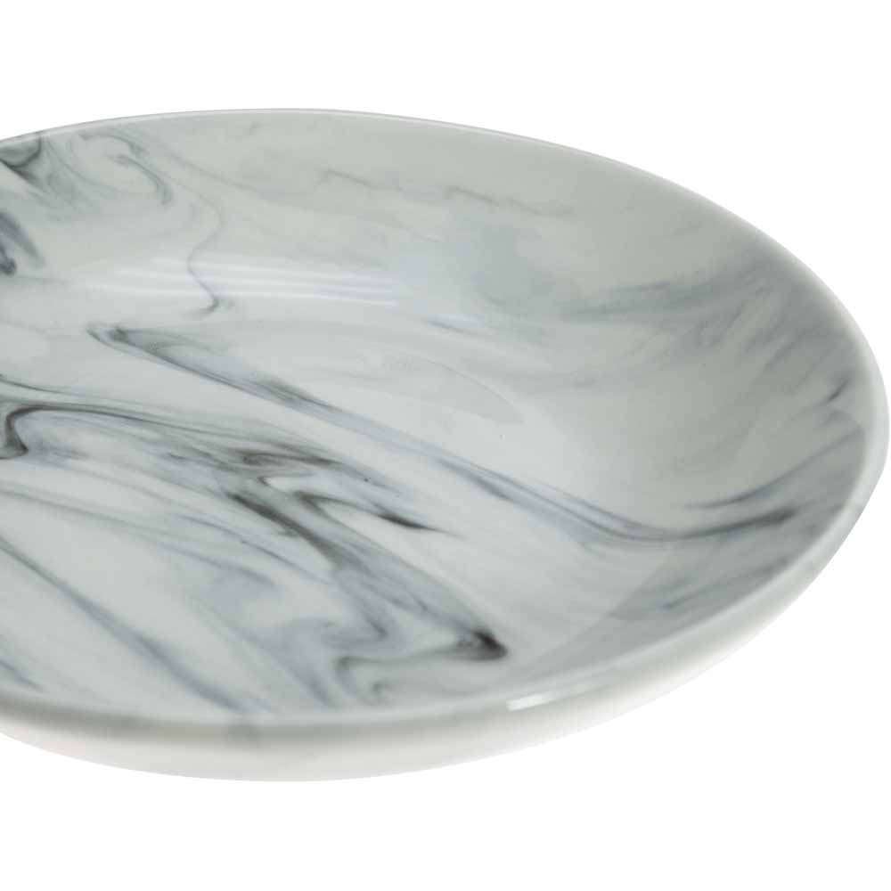 Wilko Marble Design Pasta Bowl Wilko