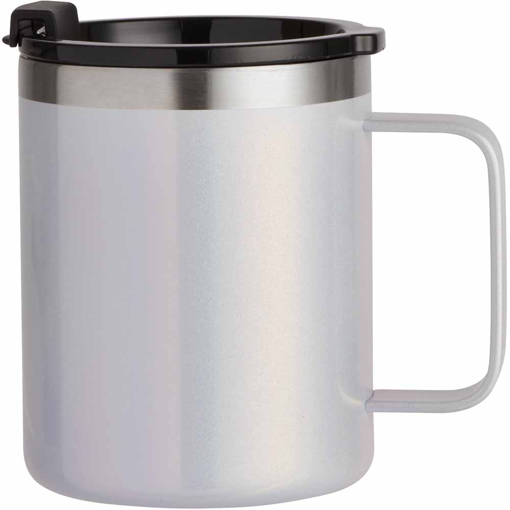 Wilko Pearlescent Travel Cup Image 1