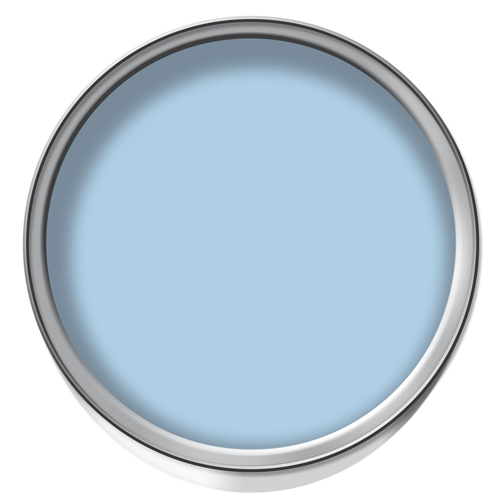 Crown Powder Blue Silk Emulsion Paint 2.5L Image 2