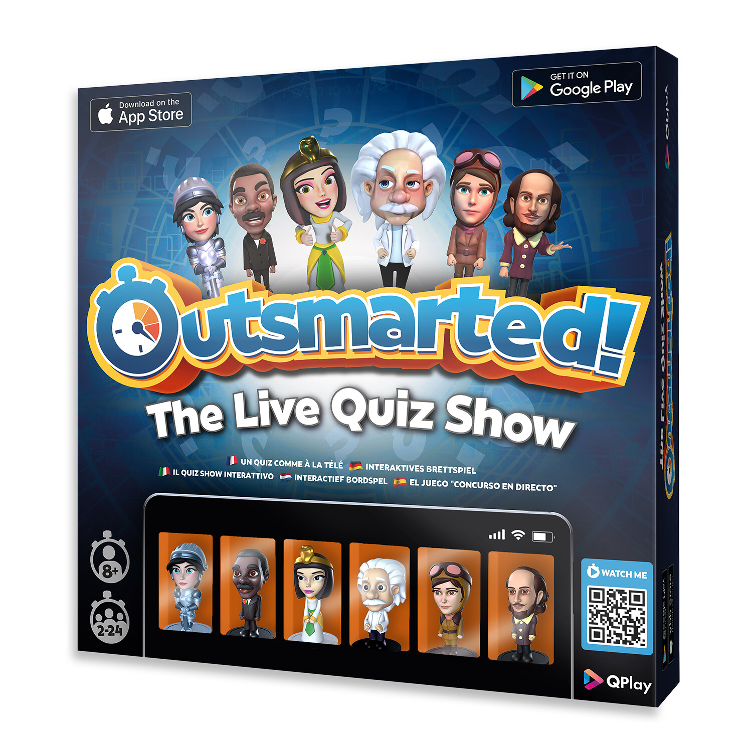 Outsmarted Game - Blue Image 8