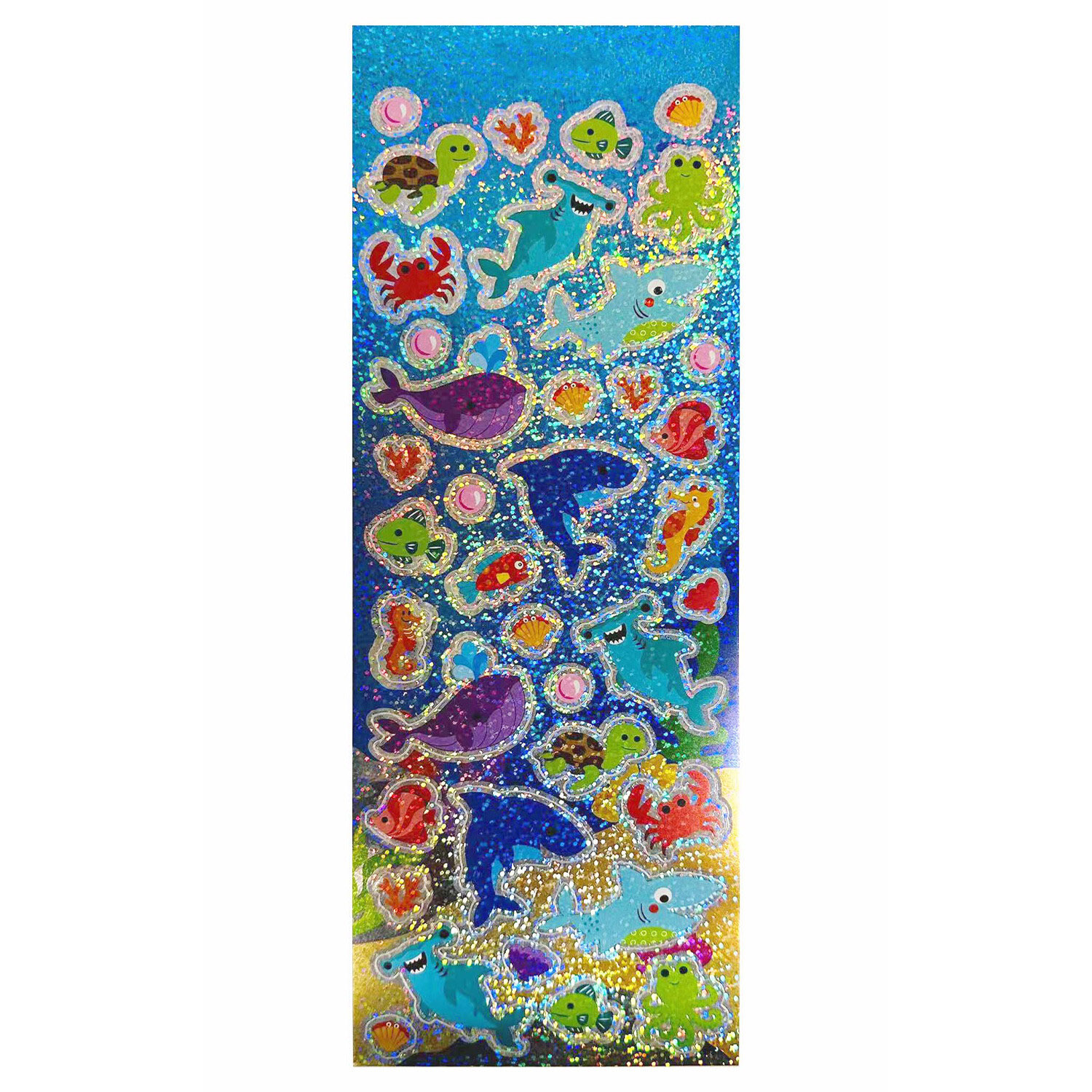 Crafty Club Glitter Stickers - Sea Life Image 2