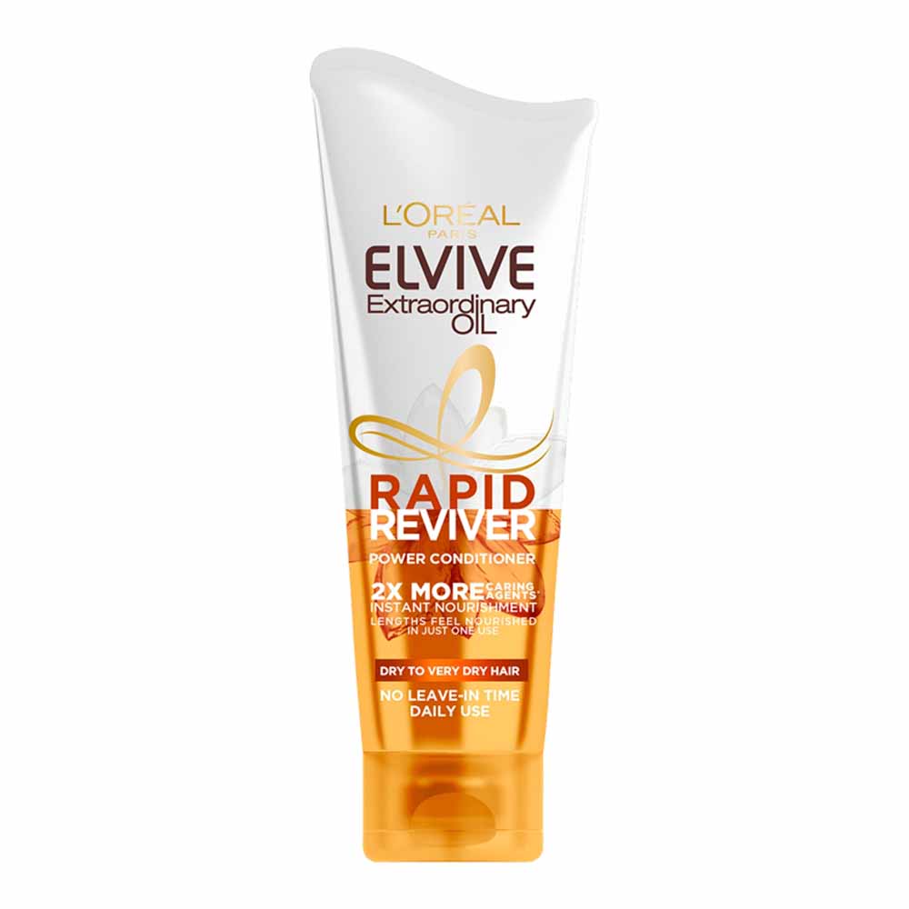 L'Oreal Paris Elvive Extraordinary Oil Rapid Reviver Dry Hair Power Conditioner 180ml Image 2