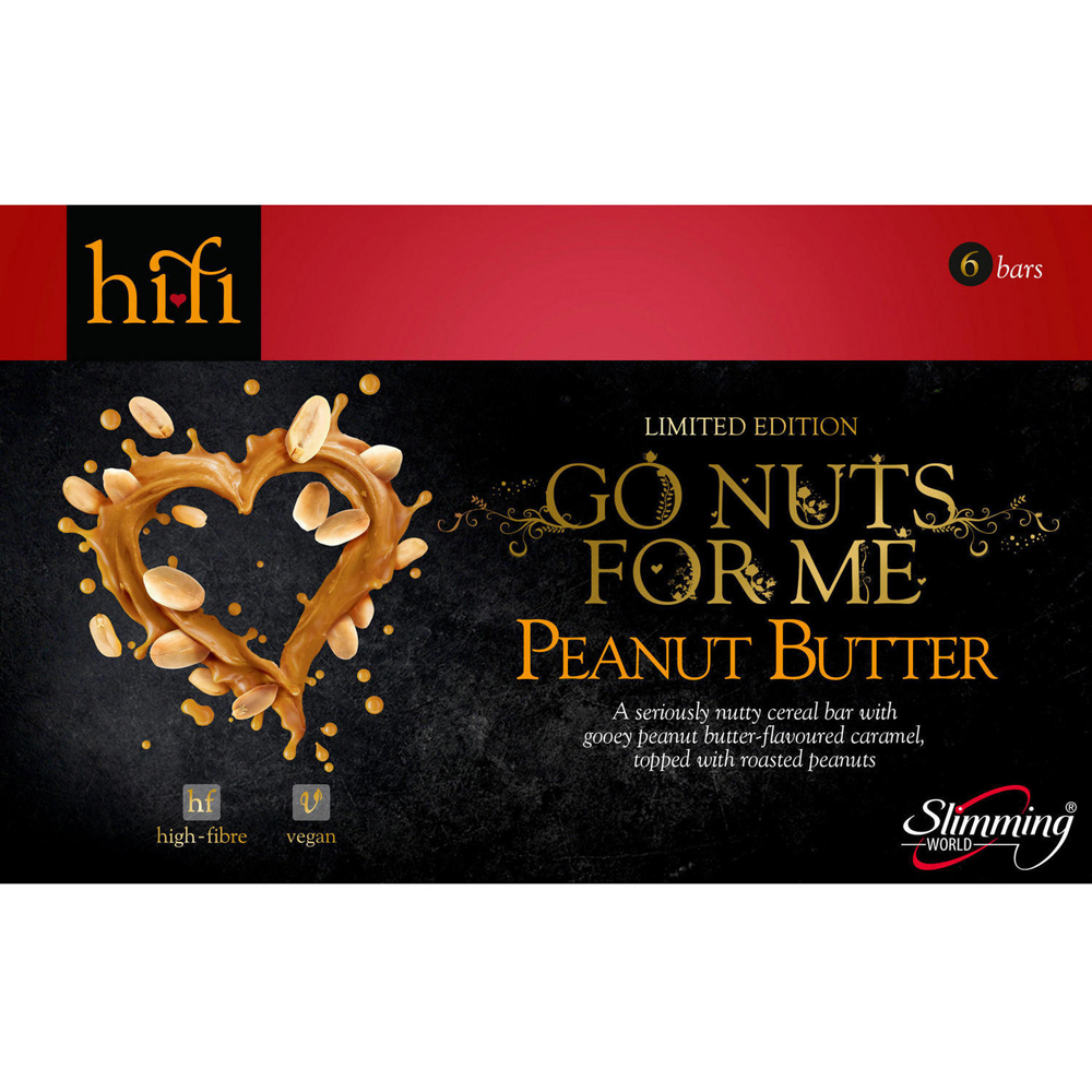 Slimming World Hifi Peanut Butter Bars 6 Pack Image
