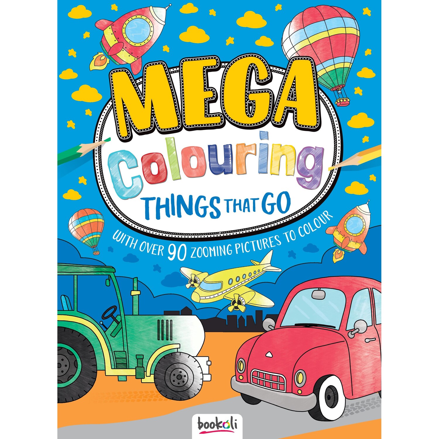 Mega Colouring Books - Things That Go Image