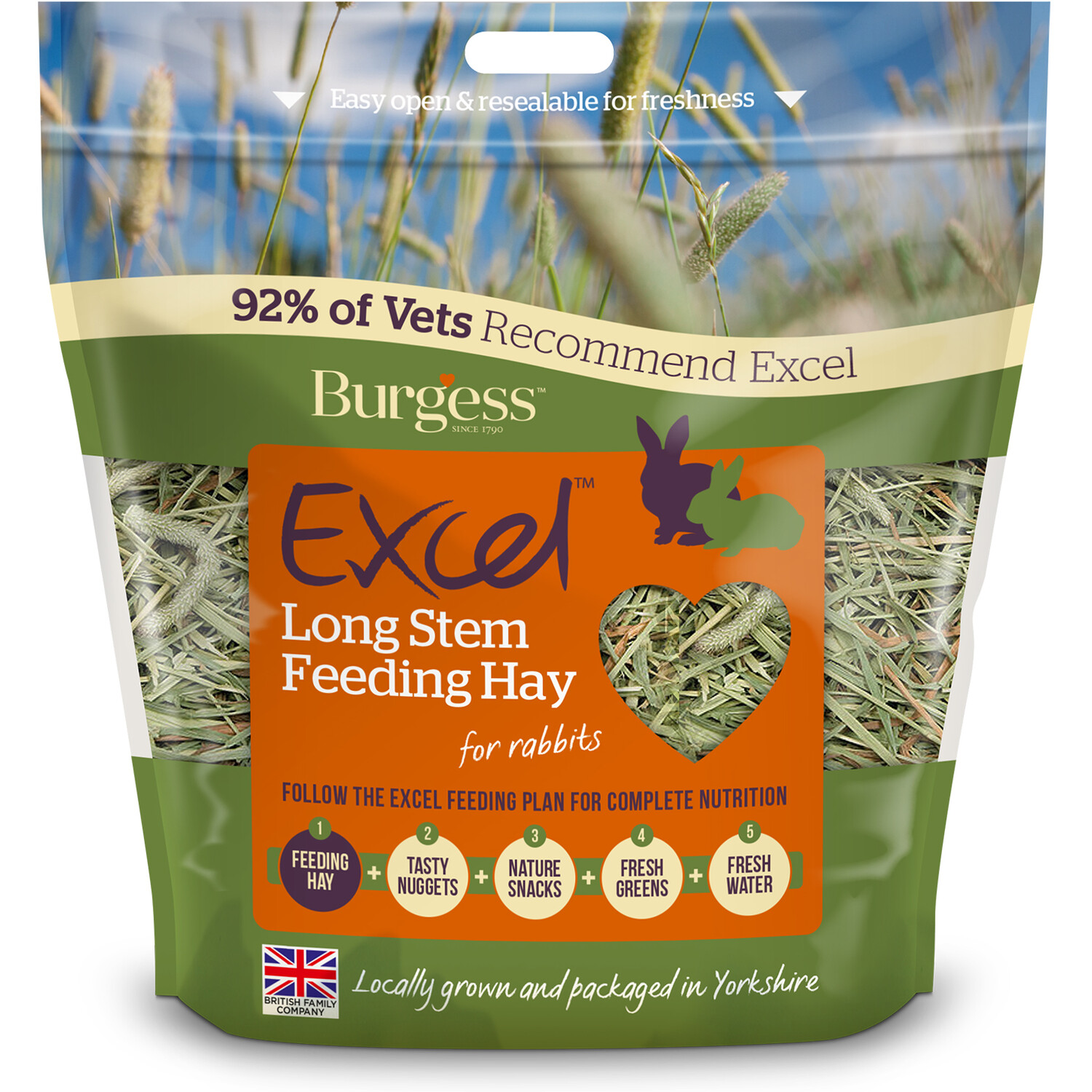 Burgess Excel Long Stem Feeding Hay Image