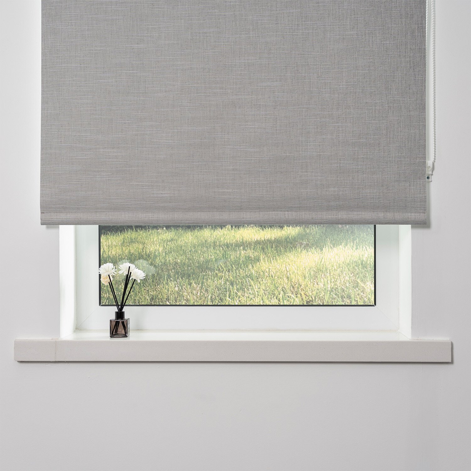 Blackout Textured Blind - Sutton Grey / 180cm Image 3