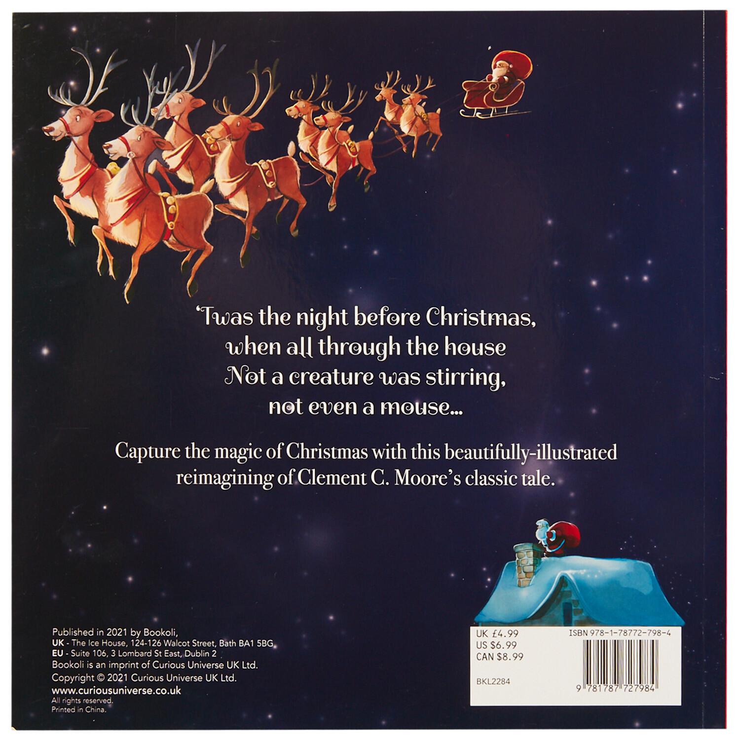 Snowy Day or Night Before Christmas Book Image 4