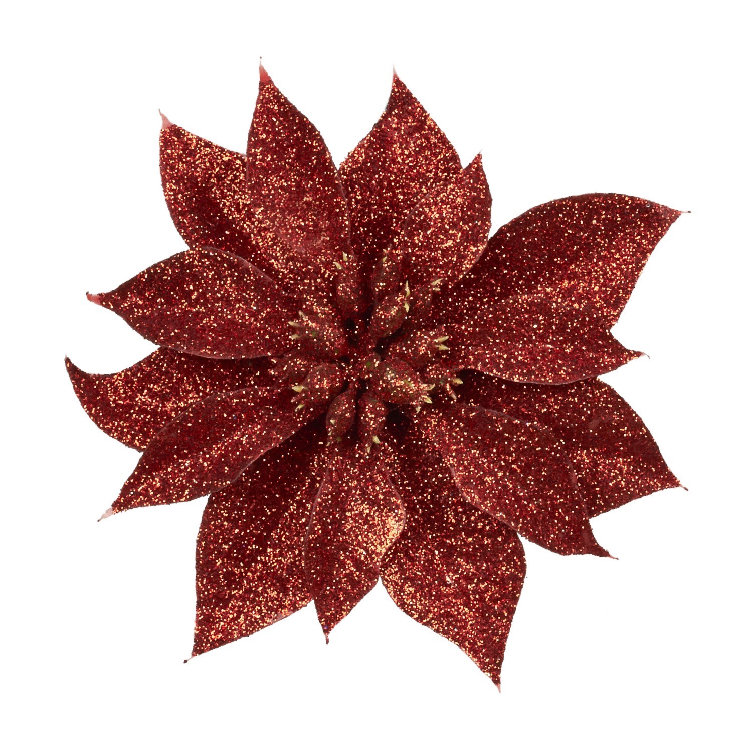 Glitter Clip-On Flowers Image 4